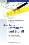 Cover: Guter Rat zu Testament und Erbfall - C.H.BECK