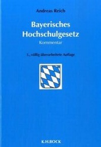 Abbildung von: Bayerisches Hochschulgesetz. Kommentar - Bock, K H