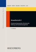 Cover: Anwaltsrecht I - Boorberg