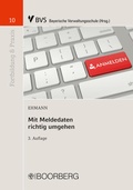 Cover: Mit Meldedaten richtig umgehen - Boorberg