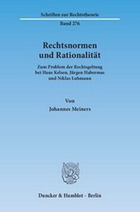 Abbildung von: Rechtsnormen und Rationalität - fibre