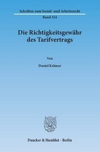 Abbildung von: Die Richtigkeitsgewähr des Tarifvertrags - fibre