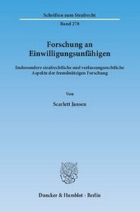 Abbildung von: Forschung an Einwilligungsunfähigen - fibre