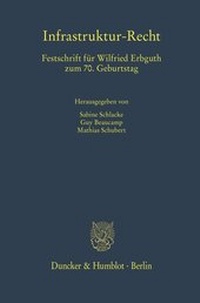 Abbildung von: Infrastruktur-Recht - Duncker & Humblot