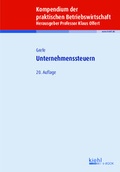 Cover: Unternehmenssteuern - NWB