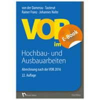 Bild vergrößern Bild: VOB im Bild - Hochbau- und Ausbauarbeiten - E-Book (PDF) - Rudolf Müller Verlag