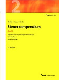 Abbildung von: Steuerkompendium, Band 2 - NWB