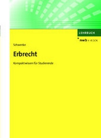 Abbildung von: Erbrecht - NWB