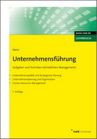 Abbildung von: Unternehmensführung - NWB