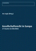 Cover: Das Recht der Kapitalgesellschaften in Europa - medhochzwei