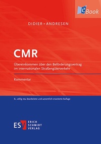 Abbildung von: CMR - Erich Schmidt Verlag