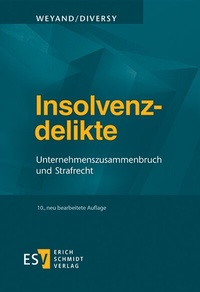 Abbildung von: Insolvenzdelikte - Erich Schmidt Verlag
