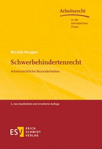 Abbildung von: Schwerbehindertenrecht - Erich Schmidt Verlag