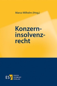 Abbildung von: Konzerninsolvenzrecht - Erich Schmidt Verlag