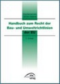 Cover: Handbuch zum Recht der Bau- und Umweltrichtlinien der EU - vhw