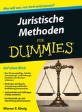 Cover: Juristische Methoden f&uuml;r Dummies - Wiley-VCH