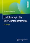 Cover: Einf&uuml;hrung in die Wirtschaftsinformatik - Springer Gabler