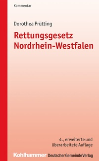 Abbildung von: Rettungsgesetz Nordrhein-Westfalen - Deutscher Gemeindeverlag