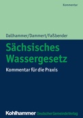 Cover: S&auml;chsisches Wassergesetz - Deutscher Gemeindeverlag