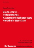 Cover: Brandschutz-, Hilfeleistungs-, Katastrophenschutzgesetz Nordrhein-Westfalen - Deutscher Gemeindeverlag
