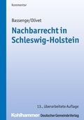 Cover: Nachbarrecht in Schleswig-Holstein - Deutscher Gemeindeverlag
