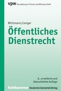 Cover: &Ouml;ffentliches Dienstrecht - Deutscher Gemeindeverlag