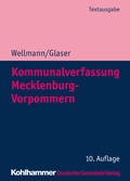 Cover: Kommunalverfassung Mecklenburg-Vorpommern - Deutscher Gemeindeverlag