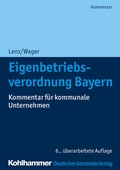 Cover: Eigenbetriebsverordnung Bayern - Deutscher Gemeindeverlag