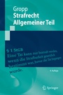 Cover: Strafrecht Allgemeiner Teil - Springer