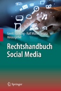 Cover: Rechtshandbuch Social Media - Springer