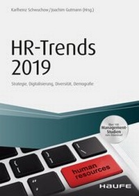 Abbildung von: HR-Trends 2019 - inklusive Arbeitshilfen online - Haufe-Lexware