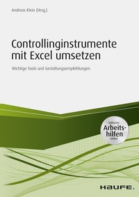 Abbildung von: Controllinginstrumente mit Excel umsetzen - inkl. Arbeitshilfen online - Haufe-Lexware