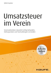 Abbildung von: Umsatzsteuer im Verein - inkl. Arbeitshilfen online - Haufe-Lexware