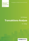 Cover: Transaktions-Analyse - Windm&uuml;hle Verlag