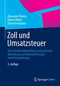 Abbildung von: Zoll und Umsatzsteuer - Springer Gabler