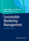 Cover: Sustainable Marketing Management - Springer Gabler