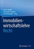 Cover: Immobilienwirtschaftslehre - Recht - Springer Gabler