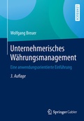 Cover: Unternehmerisches W&auml;hrungsmanagement - Springer Gabler