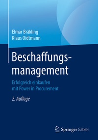 Abbildung von: Beschaffungsmanagement - Springer Gabler
