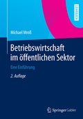 Cover: Betriebswirtschaft im &ouml;ffentlichen Sektor - Springer Gabler