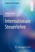 Cover: Internationale Steuerlehre - Springer Gabler