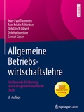 Cover: Allgemeine Betriebswirtschaftslehre - Springer Gabler
