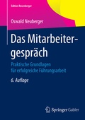 Cover: Das Mitarbeitergespr&auml;ch - Springer Gabler