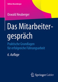 Enlarge image Cover: Das Mitarbeitergespräch - Springer Gabler