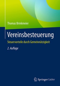 Abbildung von: Vereinsbesteuerung - Springer Gabler