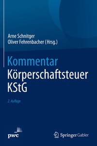 Abbildung von: Kommentar Körperschaftsteuer KStG - Springer Gabler