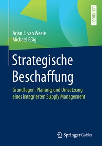 Abbildung von: Strategische Beschaffung - Springer Gabler