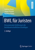 Cover: BWL f&uuml;r Juristen - Springer Gabler