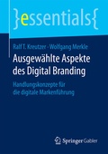 Cover: Ausgew&auml;hlte Aspekte des Digital Branding - Springer Gabler