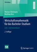 Cover: Wirtschaftsmathematik f&uuml;r das Bachelor-Studium - Springer Gabler